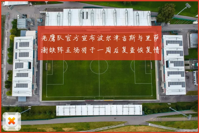 老鹰队官方宣布波尔津吉斯与里萨谢缺阵五场将于一周后复查恢复情况